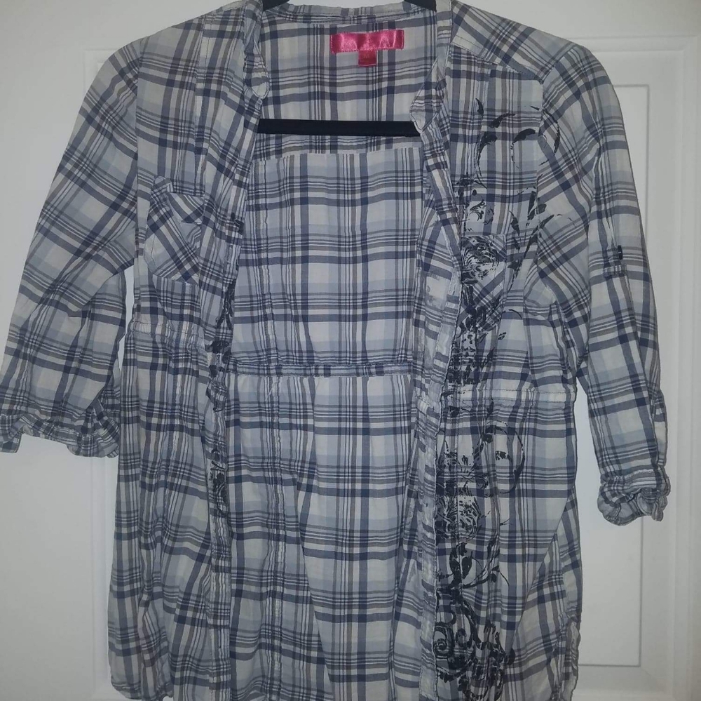 Patterned flannel